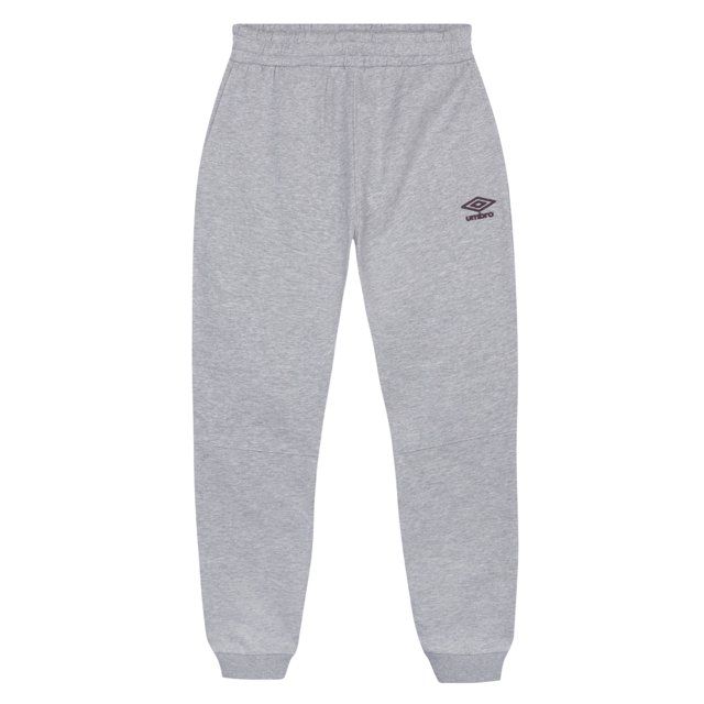 Umbro - Pantalón de Chándal Core para Hombre (Gris Jaspeado, Púrpura Potente)