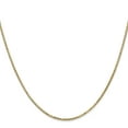 thumbnail image 3 of 14k Yellow Gold 1.3mm Box Chain Necklace Pendant Charm, 3 of 7