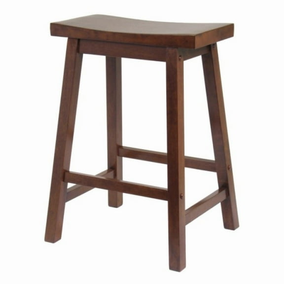 Ergode Satori Saddle Seat Counter Stool, Walnut