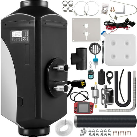 

VEVOR Diesel Air Heater 12V 5KW 15L Tank Diesel Parking Heater with LCD Switch & Wireless Control Fast Heating for Car Bus Truck Boat Trailer Motorhomes Engineering Vehicles