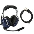 General Aviation Pilot Headset General Aviation Headset, Dual Plug