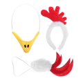 thumbnail image 2 of Chicken Headband 1Set Assorted Color Cloth for Party Instant Fun Look Funny Animal Headwear, 2 of 4