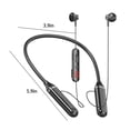 thumbnail image 3 of Descuento Extra en Tu Compra, Auriculares inalámbricos Bluetooth con cuello, estéreo, reducción de ruido, tarjeta enchufable universal, auriculares deportivos con micrófono Akmoler, 3 of 9