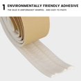 thumbnail image 4 of 230cm X 8cm 3D Wall Trim Line Skirting Border Self Sticker Waterproof Baseboard Wallpapers Wall Sticker For Room Home Decoration, 4 of 7