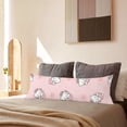 thumbnail image 4 of Hello Kitty Anime Body Pillow Cover Ultra Soft Microfiber Pillowcases with Hidden Zipper Closure 20x54inch, 4 of 5
