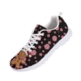thumbnail image 5 of Chririnla Gingerbread Man Christmas Sweets Sneakers for Women, Breathable Anti-Slip Running Shoes for Travel Walking, 5 of 11
