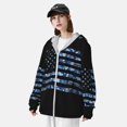 thumbnail image 3 of Balery Navy Camouflage American Flag Sudadera ligera de manga larga con capucha y protección solar UPF 50+ para hombre y mujer, ideal para pesca y running-3X-Large, 3 of 7