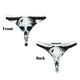 thumbnail image 3 of Fotbe Watercolor Skull Tanga Sin Costuras para Mujer con Estampado – Panties Invisibles, Transpirables y Cómodos para Uso Diario-X-Small, 3 of 6
