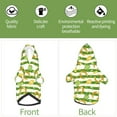 thumbnail image 3 of Uemuo Watercolor St Patrick Day for Winter Dog Hoodie Sweatshirts with Pockets Warm Dog Clothes for Small Dogs Chihuahua-Small, 3 of 8