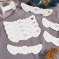thumbnail image 3 of 10Pcs Transfer Sticker Proof Removable Temporary Tattoos Stickers Face Art Paper Stickers Heart 4.45x15.1x0.03cm, 3 of 5