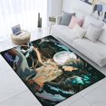thumbnail image 1 of Superventas Genshin HD alfombra impresa hogar niños habitación mesita de noche moderna Simple1760x90cm (23x35 pulgadas)60x90cm (23x35 pulgadas) zhangyuxiang unisex, 1 of 2