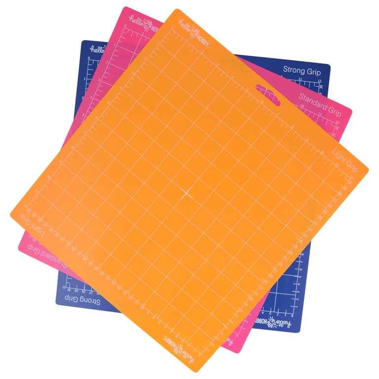 Hello Hobby 12x12 Adhesive Cutting Mats Set, Assorted Colors, 3 Pack photo 2
