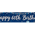 thumbnail image 4 of Happy 60th Birthday Banner with Balloons Fireworks and Gifts Background Backdrop Decors for Birthday Party Photography Props Birthday Decoration Party Supplies, 4 of 7