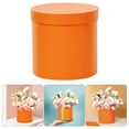 thumbnail image 3 of Flowers Gift Box Packaging Box Flower Bouquet Paperboard Round Flower Bucket, 3 of 7