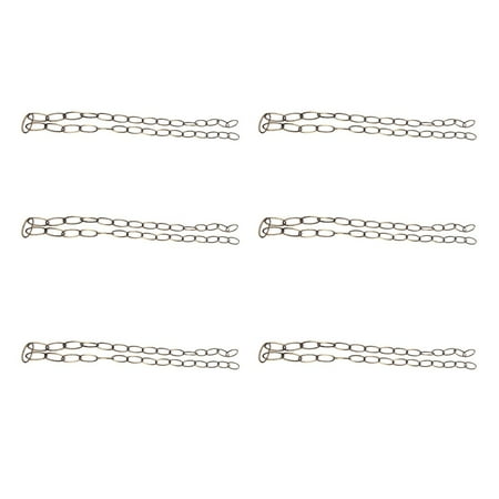 

6Pcs 1M Heavy Duty Chain for Vintage Chandelier Hanging Lamp Green