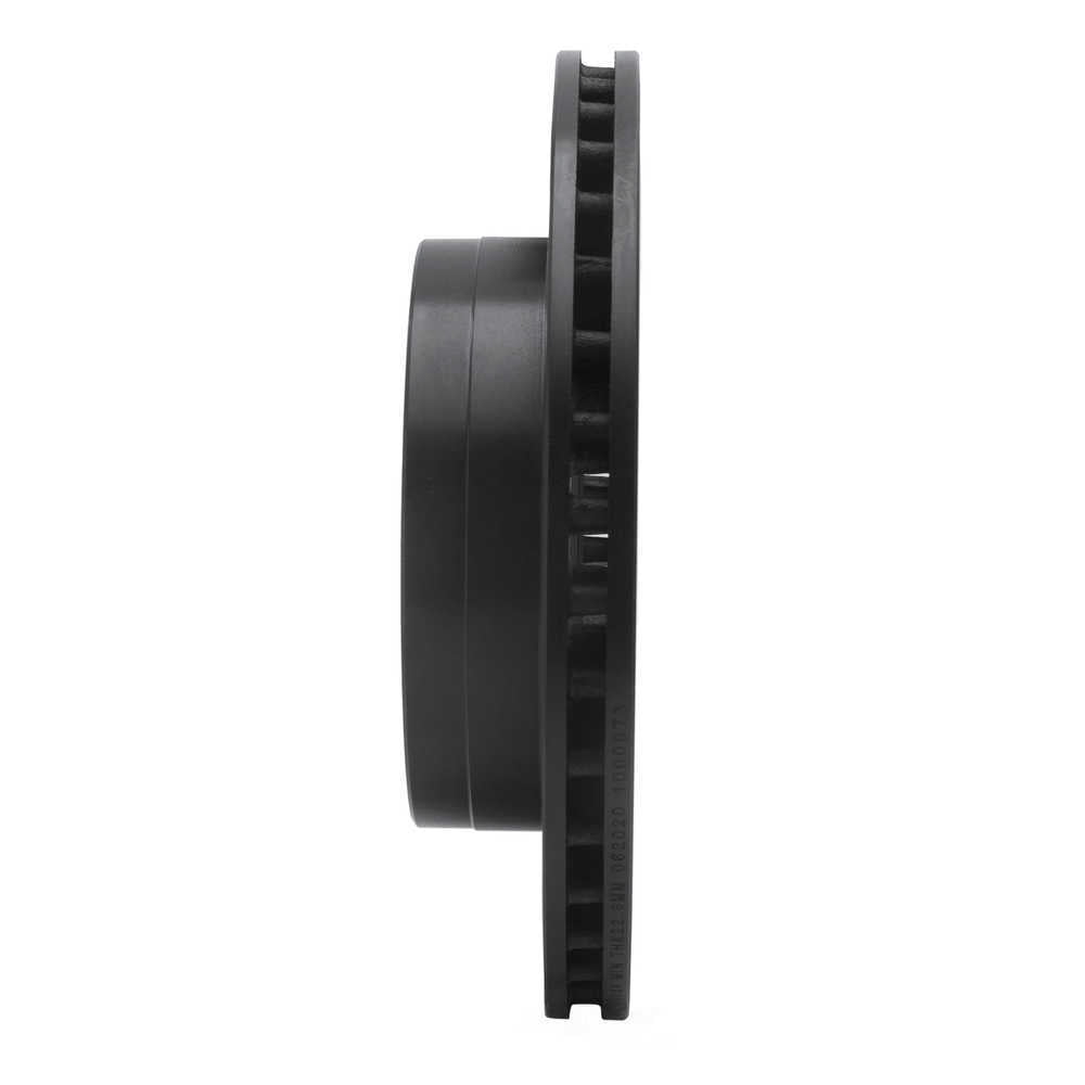 Dynamic Friction Company 633-40084L DFC Brake Rotor - Drilled And Slotted - Black