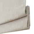thumbnail image 4 of Eclipse Drewton Motorized 100% Blackout Cordless Roman Shade, 33"x64", Linen, 4 of 5