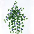 thumbnail image 3 of Daluo New Arrival 2 Bunches Artificial Vines 35.4" Morning Glory, 3 of 5