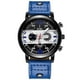 thumbnail image 1 of Reloj de cuarzo para hombre, relojes para hombre, moda para parejas, cuero, analógico, cuarzo, pulsera redonda, reloj de negocios para hombre, cuero, analógico, 1 of 3