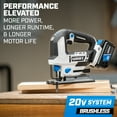 thumbnail image 5 of HART 20-Volt Battery-Powered Brushless Orbital Jigsaw (Battery Not Included), 5 of 16