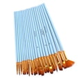 thumbnail image 1 of Dekaim-Pinceles para Pintar con Pelo De Nailon, 20 Uds., Pincel De Acuarela para Artista, Juego De Herramientas De Dibujo, 1 of 5