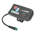 thumbnail image 3 of Electric Bicycle Display, Portable LED Display Meter, Control Display Panel With Waterproof Connector 5P Male Plug For 22.2mm Handlebars, Electric Bike, Scooter Modification, 3 of 8