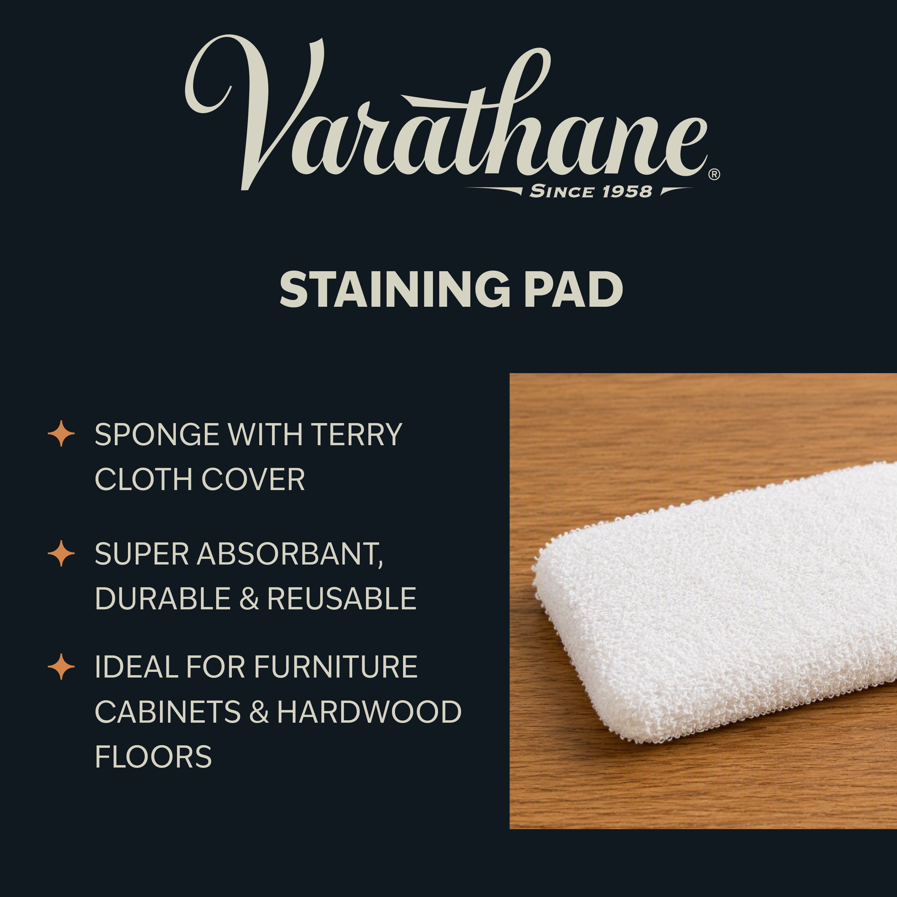 (2 pack) Rust-Oleum Staining Pad + Gloves Bonus Pack-301689