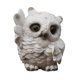 thumbnail image 5 of Estatua de búho, estatuilla de resina, arte decorativo coleccionable, regalo de cumpleaños, mesa, centros de mesa, gabinete, escultura de Animal para Ala arriba, 5 of 8