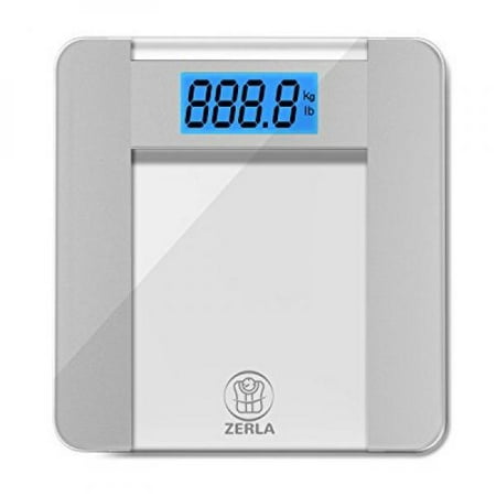 Zerla Digital Bathroom Scale Highly Accurate With Zerla Digital Bathroom Scale Highly Accurate With Large 4 5 Lcd Display 400lb