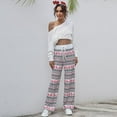 thumbnail image 2 of Women's Ugly Christmas Pajama Pants Long Lounge Bottoms S-3XL, 2 of 8
