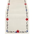 thumbnail image 3 of Sentmoon Table Runner Boho 4th of July 4th Of July Decorative Tablecloth and Table Runner Independence Day Patriotic Table Linen Set Dining Table Home Decoration, 3 of 7