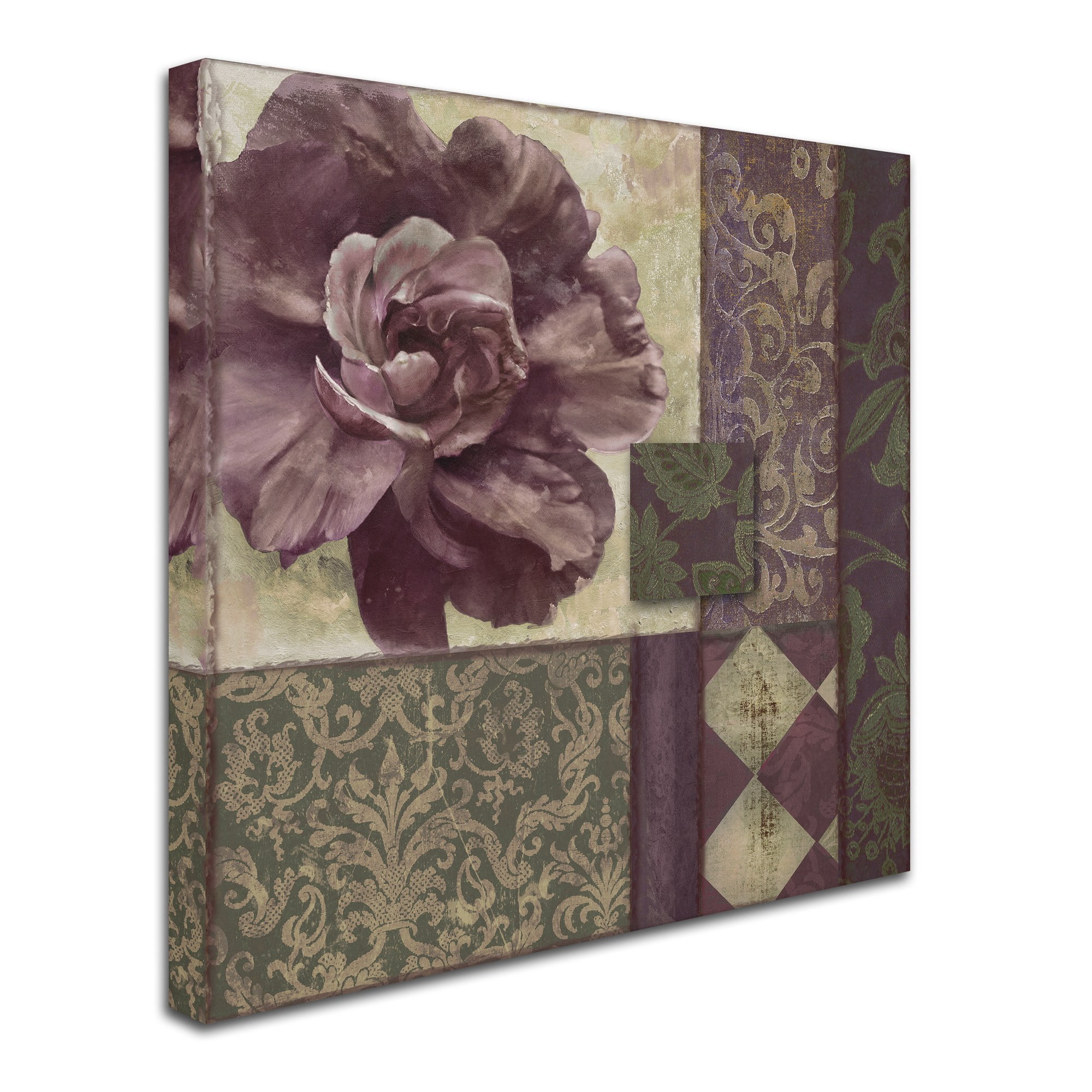 Trademark Fine Art "Patch Work Brocade I" Canvas Art by Color Bakery