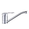 thumbnail image 1 of Grifo Mezclador de Cocina Mezclador de Cocina con Pulverizador en Latón Acabado Cromado, Grifo Monomando con Grifo Extraíble para Lavabo, 1 of 4