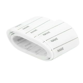 White Iron-on Labels - Iron-on MD Labels