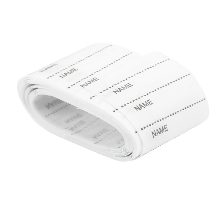 FAGINEY Writable Iron On Clothing Labels,Writable Iron On Clothing Labels 5.5cm Width Comfortable Fabrics Clothing Name Labels For School Uniforms ...