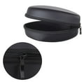 thumbnail image 3 of Monyance headphone pouch Universal Mini EVA Headphones Storage Box Case Portable Travel Carrying Case Earphones Earbuds Headset USB Cable Pouch (Black)(7.48X5.51X3.15Inches), 3 of 10