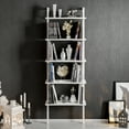 thumbnail image 6 of Piante Bookcase with 5 Shelves, White, 6 of 11