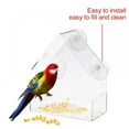 thumbnail image 6 of Clear Window Bird Feeder for Outside Window Bird Feeders with Strong Suction Cup, Bird House, Balcony Glass Mount Bird Feeder, 6 of 8