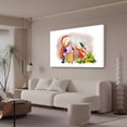 thumbnail image 3 of Póster de lienzo con dibujo de niños en la pared, decoración de dormitorio, paisaje deportivo, decoración de oficina, regalo, estilo marco, 20 x 30 cm, 3 of 8
