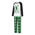 thumbnail image 3 of Christmas Family Matching Pajamas Sets Xmas Holidays Family Top Pants Set Jammies Sleepwear, 3 of 10