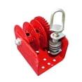 thumbnail image 4 of Cabrestante de levantamiento de de pollos, diseño de doble hendidura, carga máxima 500 kg, fácil de usar, profesional, portátil, acero de carbono premium Anillo de hierro, 4 of 8