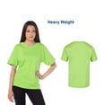 thumbnail image 2 of Playera Peso Completo de Cuello Redondo y Manga Corta, Unisex para Jóvenes, Color Lima, 100% Algodón, Talla Chica Yazbek J0300, 2 of 3