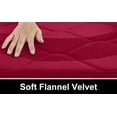 thumbnail image 2 of Yafa Home Fashion 1pc:17" X 60" Bath Rug Runner, Memory Foam; Water Absorbent & Non-Slip (Burgundy), 2 of 7