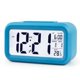thumbnail image 1 of Reloj despertador digital, reloj despertador digital, reloj electrónico silencioso con retroiluminación azul, versión en inglés, 1 of 3