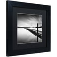 thumbnail image 2 of Trademark Fine Art "Stand By" Canvas Art by Moises Levy Black Matte, Black Frame, 2 of 2