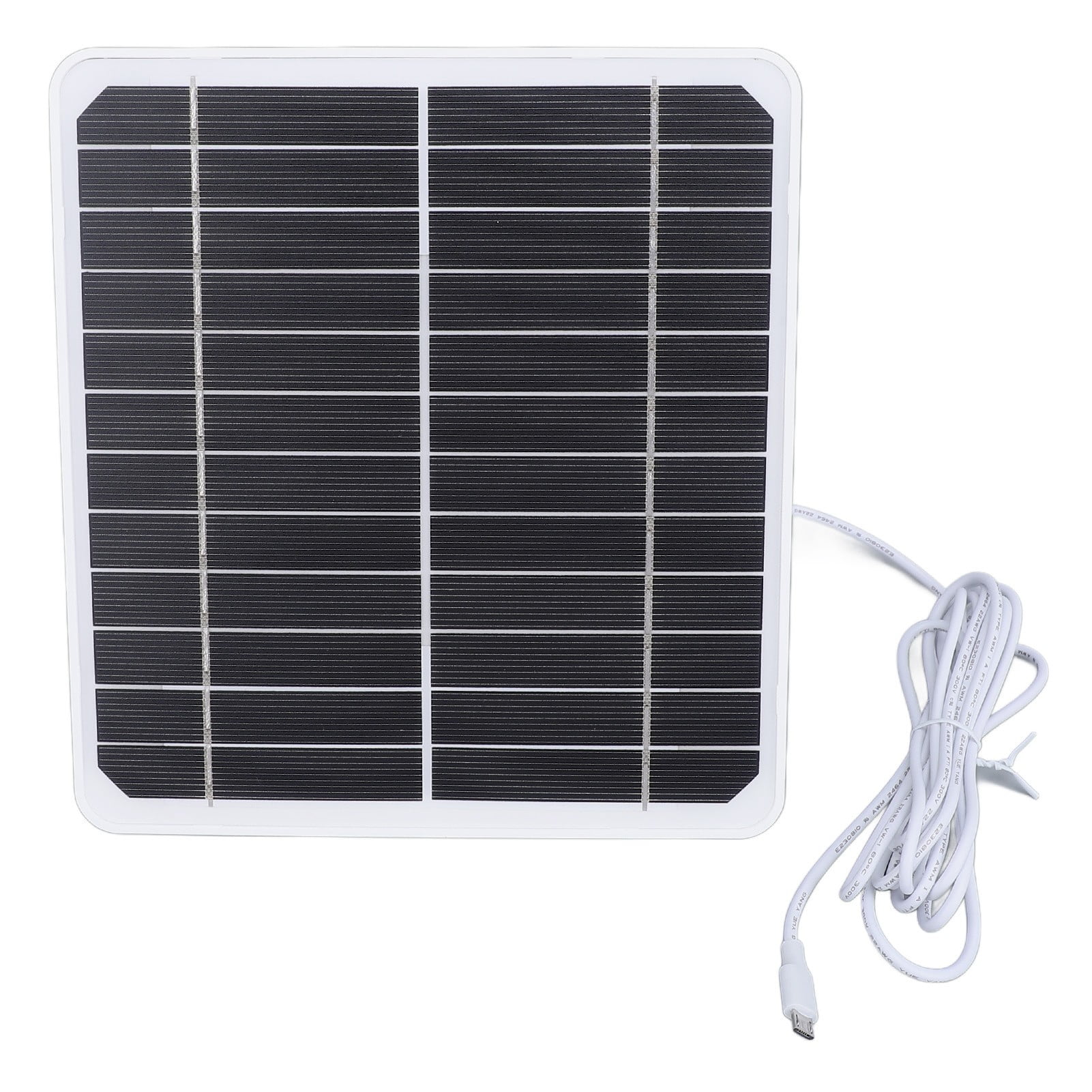 5V 20W Solar Panel Outdoor Rechargeable Camera USB Charger Adjustable Bracket