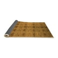 thumbnail image 2 of Ahgly Company Indoor Square Oriental Orange Industrial Area Rugs, 3' Square, 2 of 4