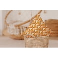 thumbnail image 6 of 18" x 18" Simply Daisy Feathers Polyester Indoor/Outdoor Pillow, Golden Mustard Qty 1, 6 of 6