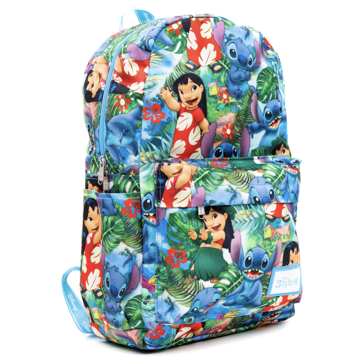 Disney Lilo and Stitch 17" Full-Size Nylon Backpack