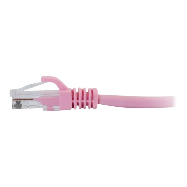 C2G 2ft Cat6 Ethernet Cable - Snagless Unshielded (UTP) - Pink - Patch cable - RJ-45 (M) to RJ-45 (M) - 2 ft - UTP - CAT 6 - snagless, stranded - pink